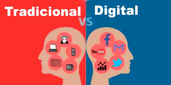 Marketing tradicional vs Marketing digital